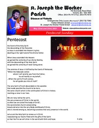 Pentecost Sunday